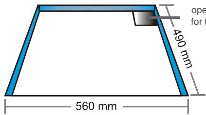 ROSIERES RVM 640 - - VITROCERAMIC HOB WITH CONTROL KNOBS - 3