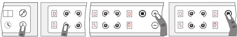 ROSIERES RVM 644 - • OPERATING THE ADDITIONAL COOKING ZONE - 1