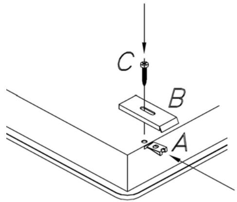 ROSIERES DVB11CPN - Fixação no molevel - 1