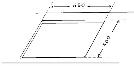 ROSIERES GTS75 - INSTALLATION - ENCASTREMENT - 2