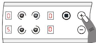 ROSIERES RVM 634 RVM 644 - OPERATING THE ADDITIONAL COOKING ZONE - 3