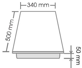 ROSIERES RVM 634 RVM 644 - CERANFELDER MIT SCHALTKNOPFEN - 2