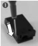 ROSIERES RVM 634 RVM 644 - 1- Opérations à effectuer sur le raccordement existant : - 1