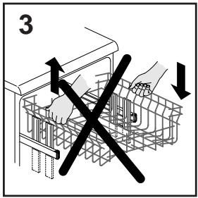ROSIERES RLI 920 - ADJUST BASKET TO THE LOWER POSITION: - 3