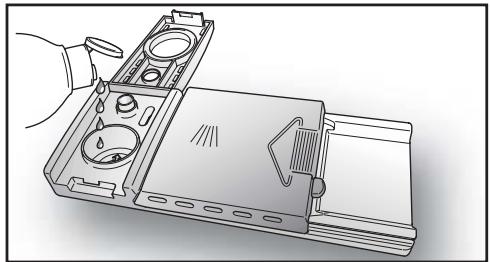 ROSIERES RLI 920 - Filling the rinse aid container - 4