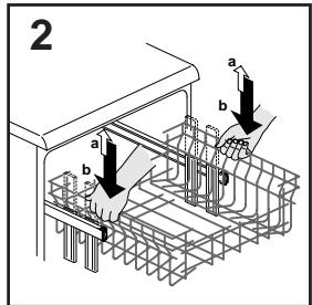 ROSIERES RLI 920 - B.: NE JAMAIS SOULEVER OU BAISSER LE PANIER D'UN SEUL COTÉ (fig 3). - 2