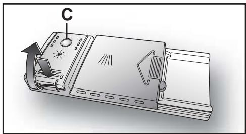 ROSIERES RLI 920 - Réglage de dosage du produit de rinçage de 1 à 6 - 1