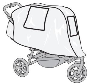 JANE POWERTWIN PRO - ANWEISUNGEN FÜR DEN REGENSCHUTZ - 1
