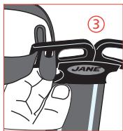 JANE POWERTWIN PRO - SICHERHEITSGURT - 3