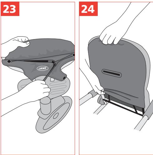 JANE POWERTWIN PRO - ABZIEHEN DES BEZUGES - 1