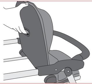 JANE POWERTWIN PRO - ZUSAMMENKLAPPEN DES SITZES - 1