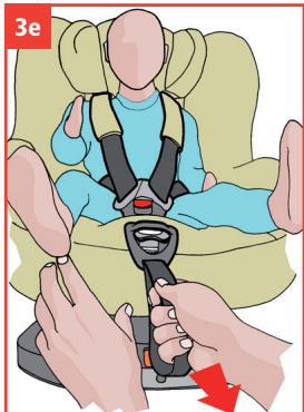 JANE EXO - Installation des Babys im Sitz - 5
