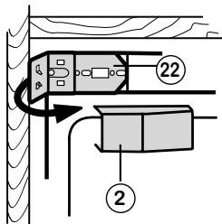 LIEBHERR ICBS 3156 - Fixation dans un buffet - 11