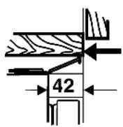LIEBHERR ICN 3056 - Pour des placards d'une épaiss-. seur de 19mm = largeur de niche 562~mm .. - 2