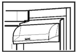 LIEBHERR ICN 3056 - Déplacer les balconnets de contre-porte - 2