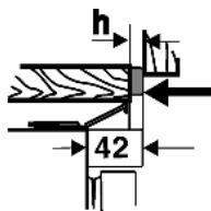 LIEBHERR ICN 3056 - Pour des placards d'une épaiss-. seur de 19mm = largeur de niche 562~mm .. - 3