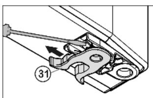 LIEBHERR CT 3306 COMFORT - Respectivement sur la porte supérieure et inférieure : - 1
