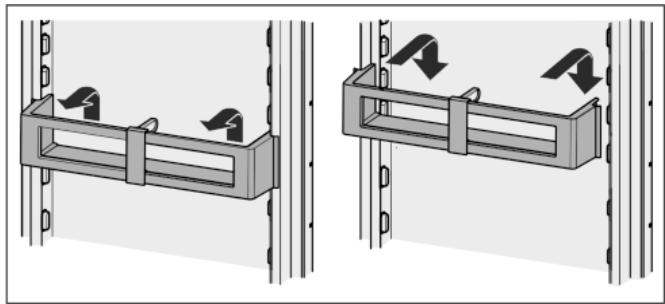 LIEBHERR IKB 2714 COMFORT BIOFRESH - Déplacer les balconnets de contre-porte - 1