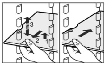 LIEBHERR IKB 2714 COMFORT BIOFRESH - Décaler les tablettes de rangement - 1