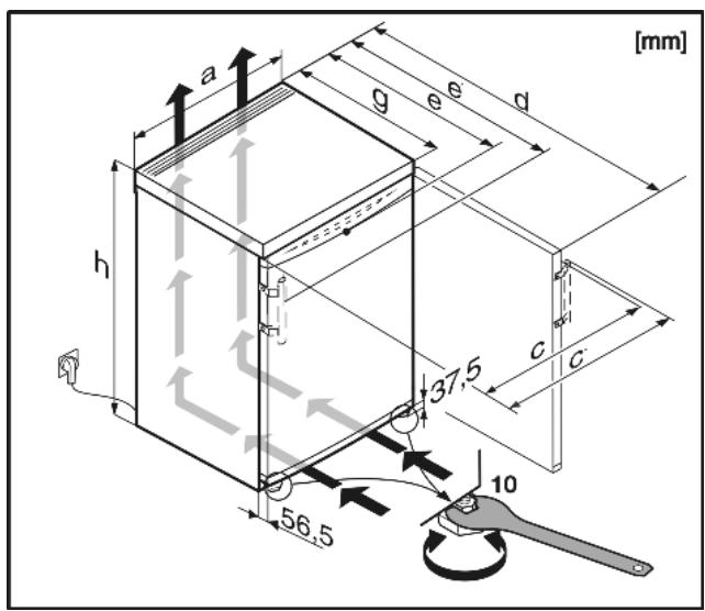 LIEBHERR GP 1486 PREMIUM - Dimensions - 1