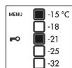 LIEBHERR GNP 2313 & GNP 2313 COMFORT NOFROST - Enclencher la sécurité pour enfants - 1