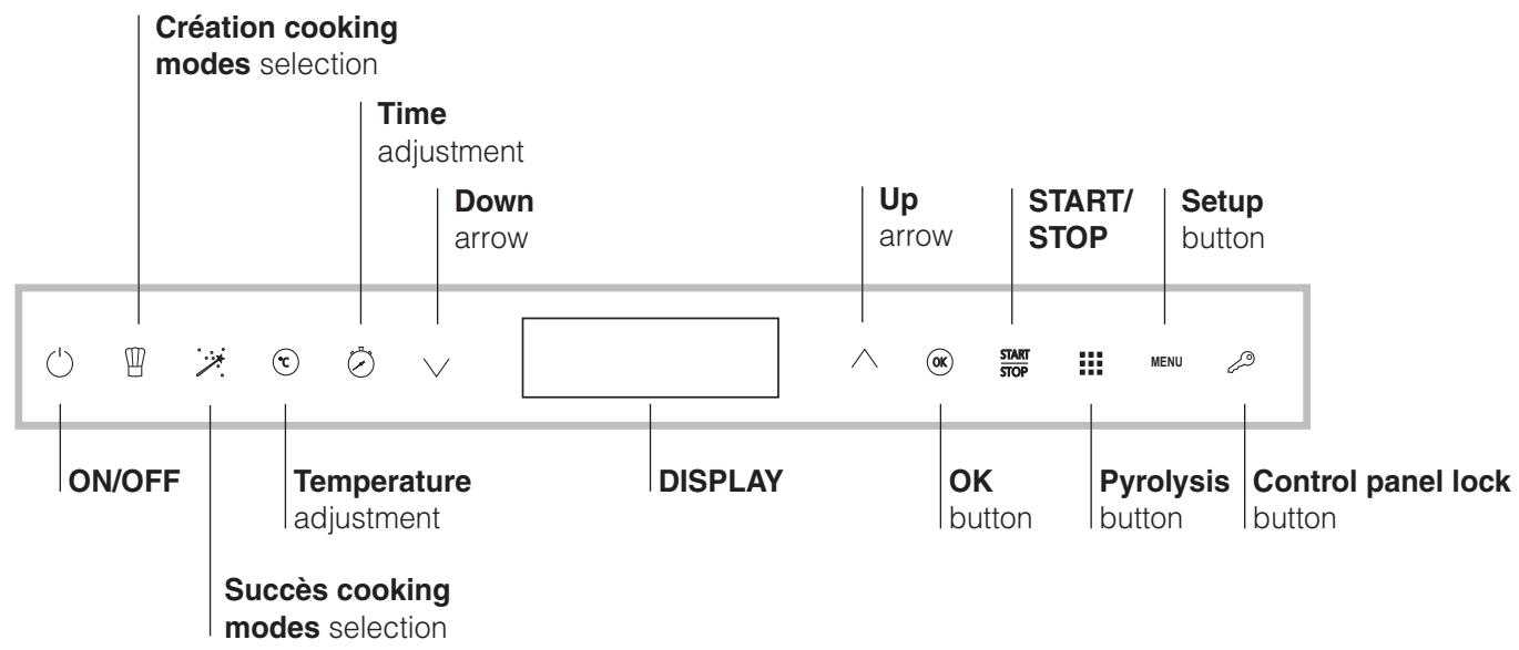 SCHOLTES FL 836 XA - Control panel - 1