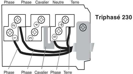 SCHOLTES TI 7624 400 - Branchement du câble d'alimentation au réseau électrique - 2