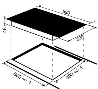 SCHOLTES TT 7334 - Encastrement - 2