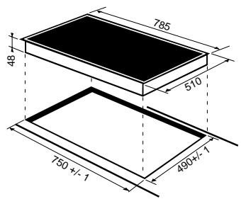 SCHOLTES TT 8054 - Fitting the appliance - 3
