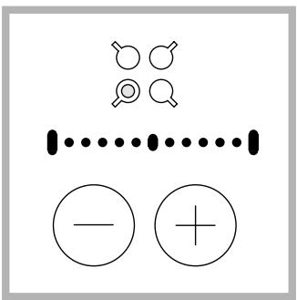 SCHOLTES TT 8054 - Einschalten der Kochzonen - 1