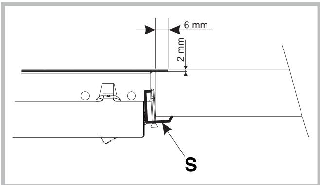 SCHOLTES B 40 L EC 1 SF - Fijación al mueble - 2