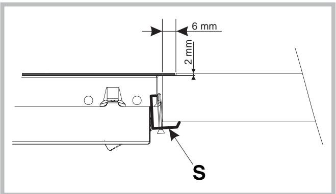 SCHOLTES B 40 L EC F - Fissaggio al mobile - 2