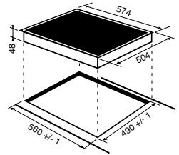 SCHOLTES TI 6533 - Inbouw - 2