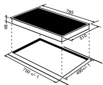SCHOLTES TI 8624 - Einbau - 4