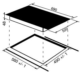 SCHOLTES TI 8624 - Inbouw - 3
