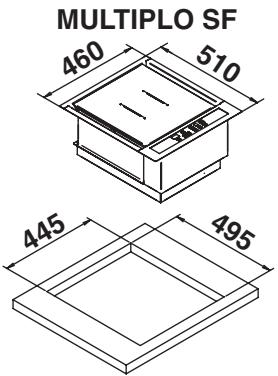 SCHOLTES MULTIPLO F - Encastrement - 1