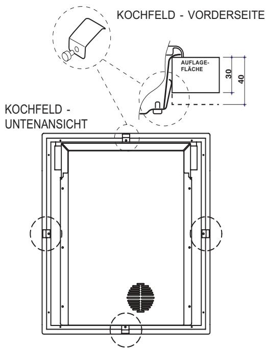 SCHOLTES MULTIPLO F - Verfahrens Sie zur Befestigung wie folgt: - 1