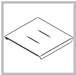 SCHOLTES MULTIPLO F - Stoommand met steunelement en handvatten - 1