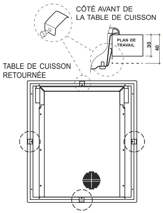 SCHOLTES MULTIPLO F - Pour sa fixation, procéder comme suit : - 1