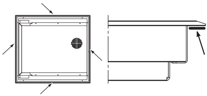 SCHOLTES MULTIPLO.1 SF - Installation des tables de cuisson semi-affleurantes (MULTIPLO.1 SF) - 2