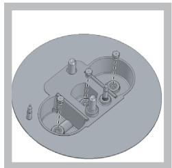 SCHOLTES PMG 42 SF - Gasaansluiting - 2