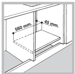 560 mm. 45 mm.