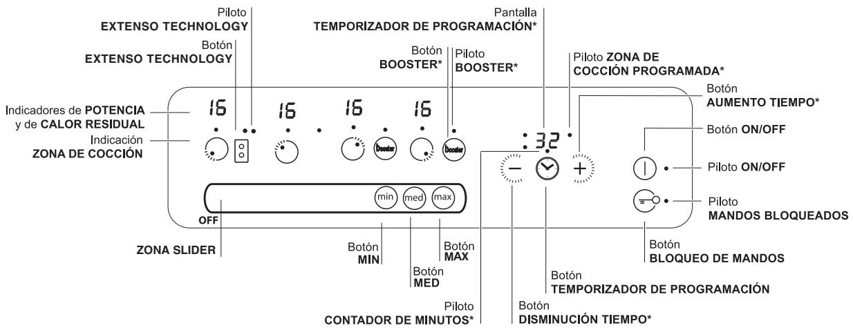 SCHOLTES TIS 62 CL,  TIS 632 CDL - Panel de control - 1