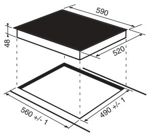 SCHOLTES TRP 632 TDL - Encastrement - 1