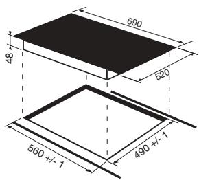 SCHOLTES TRP 632 TDL - Einbau - 2
