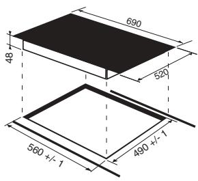 SCHOLTES TRP 632 TDL - Empotramiento - 2