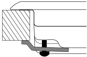 SCHOLTES TV751 BK GH - Fitting the appliance - 4