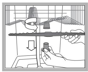 SCHOLTES LPE 733A X - Limpiar los rociadores - 1