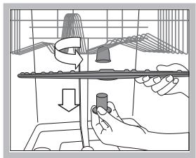 SCHOLTES LPE 733A X - Reinigung der Sprüharme - 1