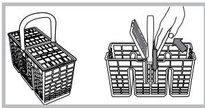 SCHOLTES LPE 733A X - Besteckkorb - 1